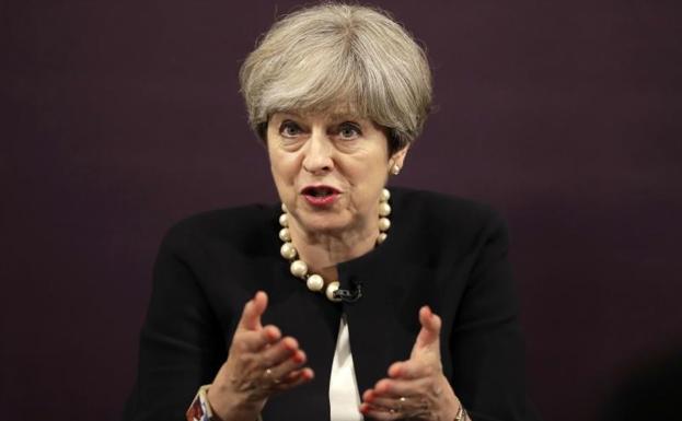 Theresa May./Afp