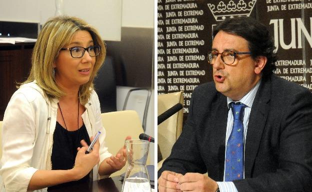 Cristina Teniente y José María Vergeles/HOY