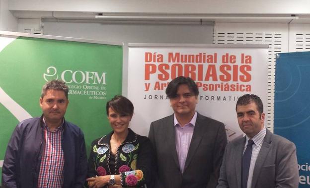Juan Hernández, Rosalía Gozalo, Carlos Guillén y Santiago Alfonso. /