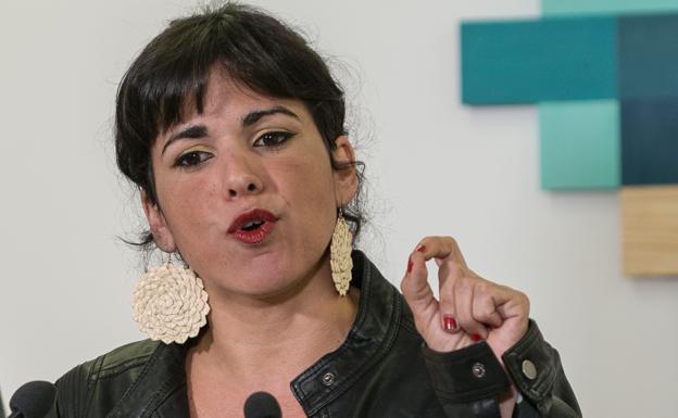 La coordinadora general de Podemos Andalucía, Teresa Rodríguez./EP