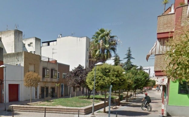 Una calle de la barriada de San Roque./