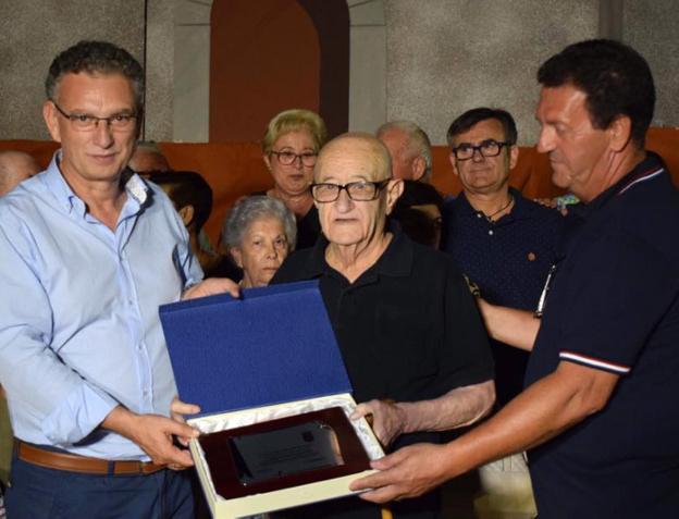 El pasado mes de junio recibió un homenaje a su trayectoria. :: hoy/