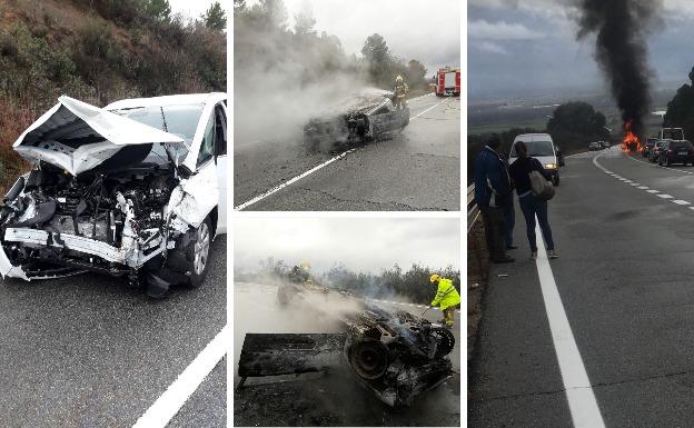 Los equipos de emergencia actuando en el lugar del suceso./MAM
