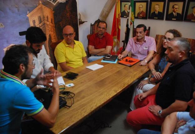 En verano, ya hubo los primeros contactos con el Consistorio. :: JSP/