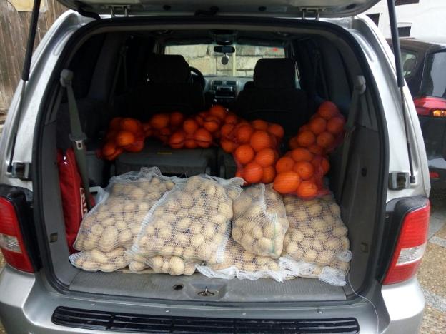 Patatas y naranjas intervenidas. :: j. i. m./