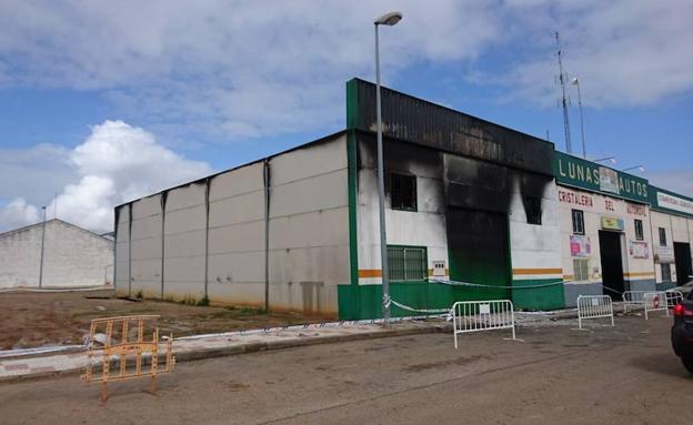 Estado en que ha quedado la nave/ESTRELLA DOMEQUE