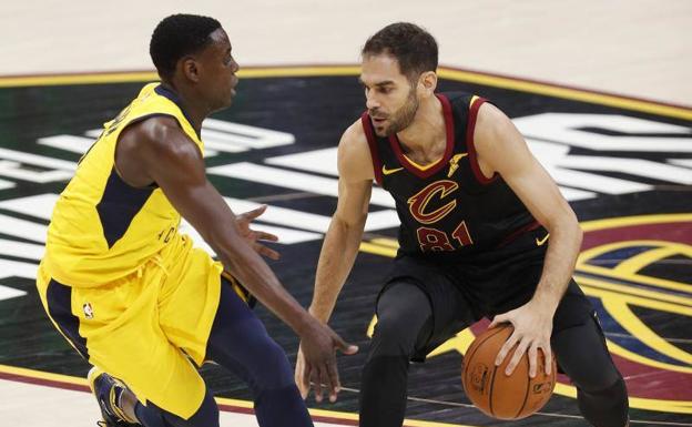Los Cavaliers de Calderón cayeron ante los Pacers de Indiana:: EFE/