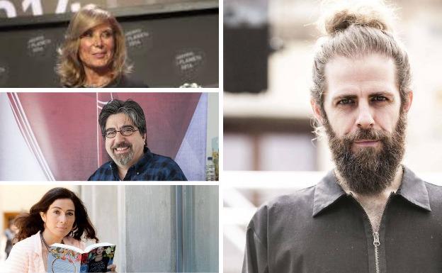 Pilar Eyre, Luis García Jambrina, Cristina López Barrio y Santi Senso./HOY