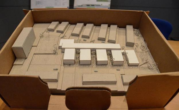Proyecto presentado del colegio que se construira en Cerro Gordo/HOY