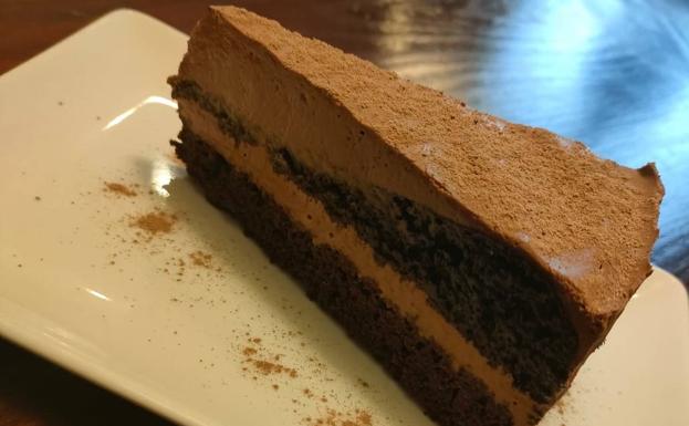 Delizia al cioccolato, senza glutine e vegana, disponibile presso La Galería.