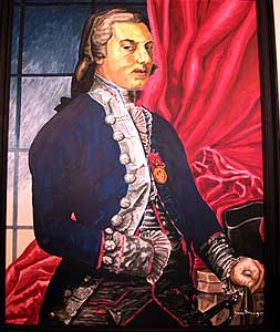 Retrato de Manuel Godoy en el Palacio de Godoy en Badajoz.|HOY/