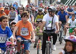 Por un día, la ciudad va a pedales