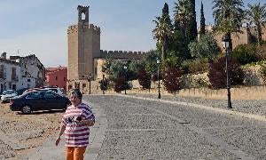 Zona del Campillo en Badajoz en la vía rápida de acceso a la Plaza Alta. HOY/