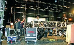 El López de Ayala de Badajoz, a punto para 'Grease'