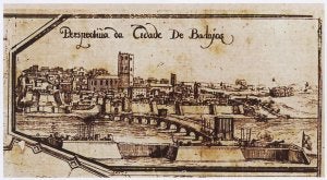 Así era Badajoz en 1658