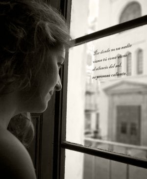 Foto que lleva un poema sobreimpreso. :: FRANCISCO DE LA CRUZ/