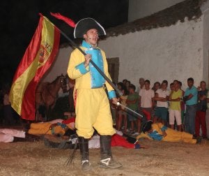 Uno de los momentos de la representación. ::
C.P./
