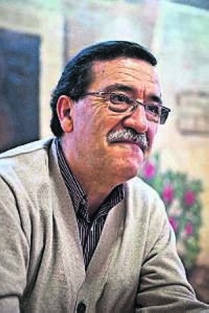 Damián Gallego, promotor de Extremayuda. :: JORGE REY/