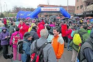 Éxito de la ruta de La Vereína para el Banco de Alimentos