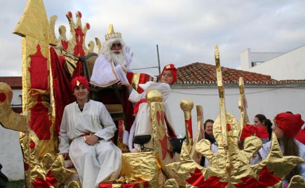Cabalgata de Reyes en Campanario en años anteriores. /HOY