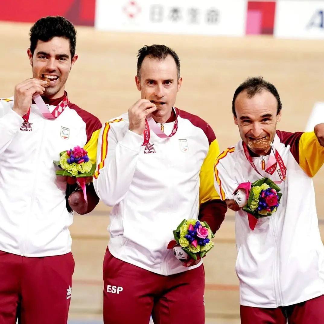 Medallistas de la selección española en Tokio. 