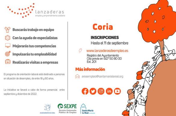 Nueva Lanzadera de Empleo en Coria/