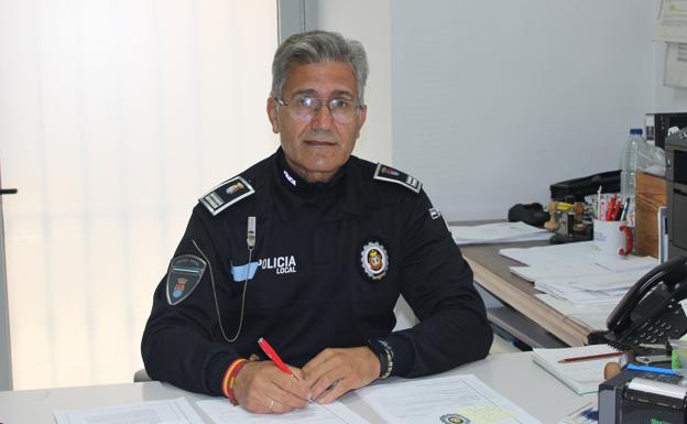 Manuel González, Jefe de la Policía Local de Fregenal de la Sierra/Archivo