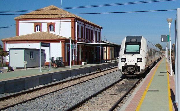 Estación de tren de Fregenal de la Sierra /ARCHIVO JUAN IGNACIO MÁRQUEZ