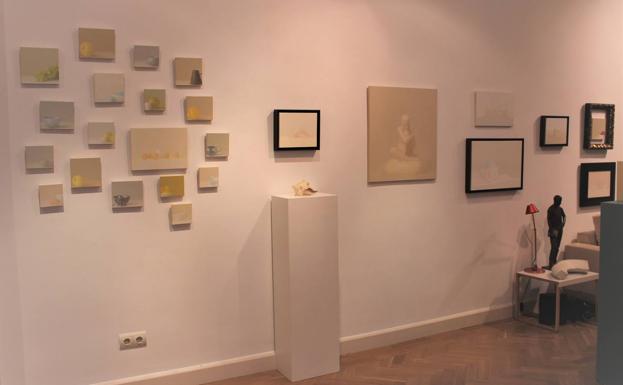 Exposición de Juan Carlos Lázaro en la Galería Gurriarán de Madrid en 2018 /JUAN CARLOS LÁZARO