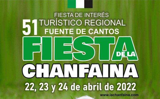 Cartel anunciador de la Fiesta de La Cahnfaina 
