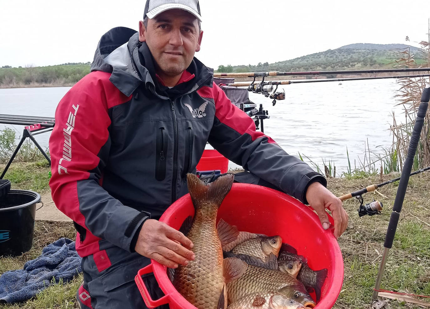 José María Márquez sumó más de 85 kilos en peces./cedida