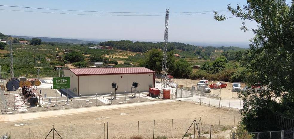 Nueva estación transformadora y de reparto o subestación eléctica de Jaraíz. /M.D.CRUZ