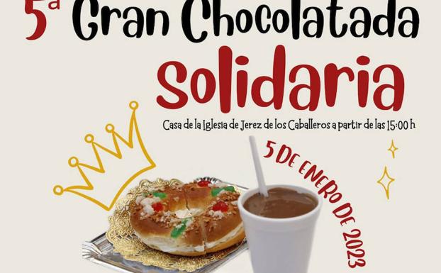 AFAD Jerez Sierra Suroeste celebra su V 'Gran Chocolatada solidaria'