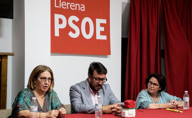 El PSOE desarrolla en Llerena el acto 'Diálogos en el reencuentro. Socialistas en Marcha'