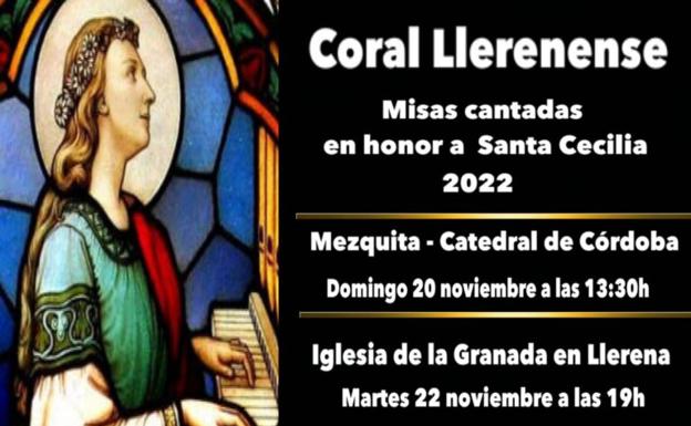 La Coral Llerenense actuará en la mezquita de Córdoba y la iglesia de la Granada