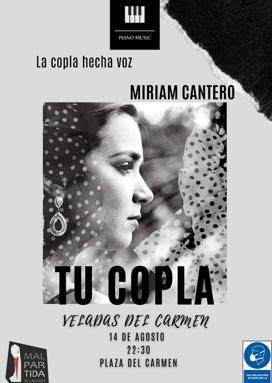 Miriam Cantero pone el broche de oro a las Veladas del Carmen