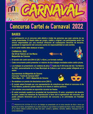 Abierto el plazo para el Concurso del Cartel de Carnaval