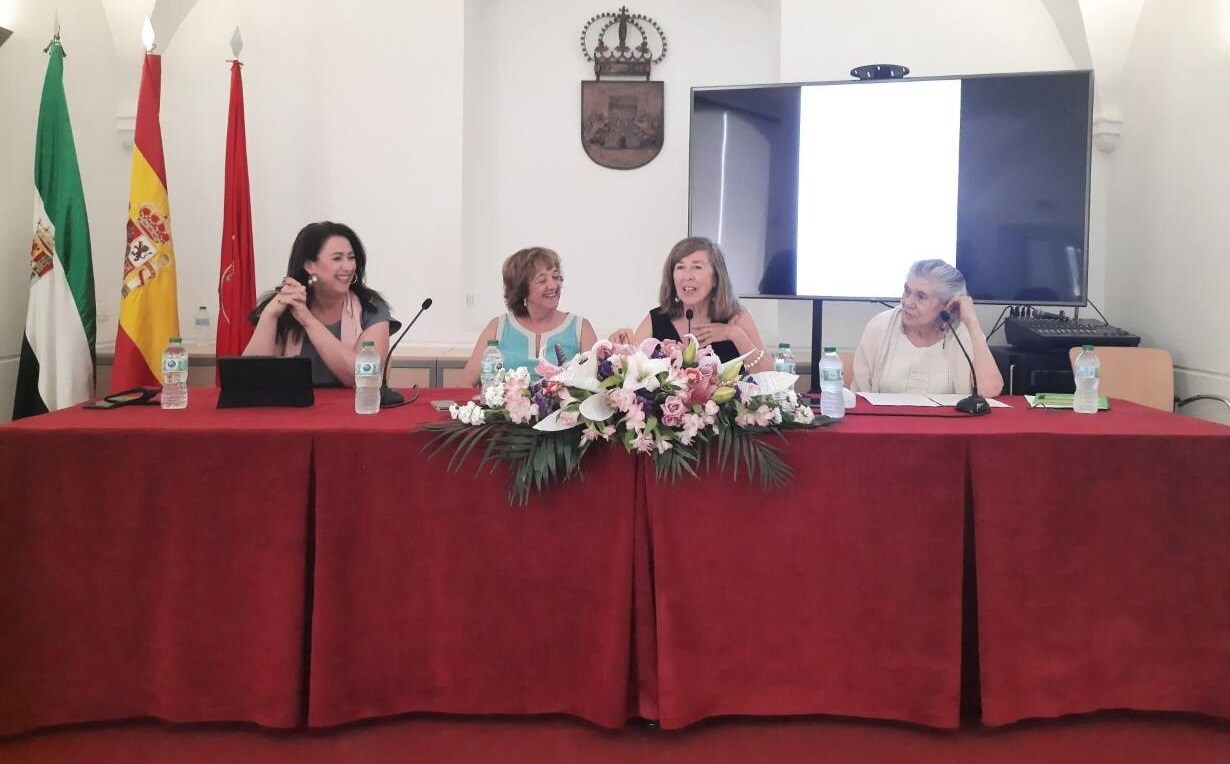 (Izq. a dcha.) Olga Ruiz, Cristina Galán, Mª Antonia García y Sagrario Núñez /C.G.F.