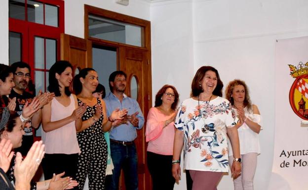 Momento en el que María Fernanda Díaz, actual presidenta, fue designada como tal en junio de 2017 /Isabel Ambrona