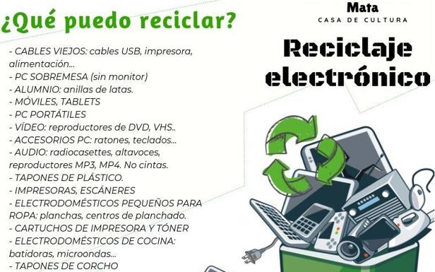 Organizan un concurso de reciclaje de equipos y componentes electrónicos