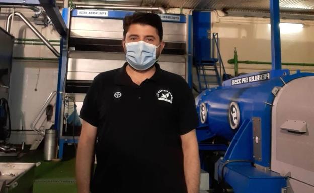 José María Baltasar en la cooperativa /HOY