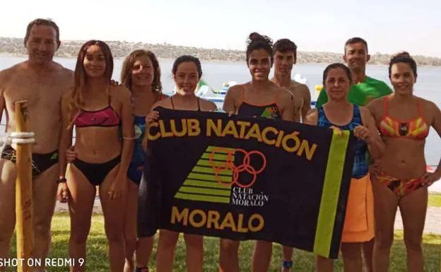 El Club Natación Moralo inicia su participación en el III Circuito de Aguas Abiertas de Extremadura