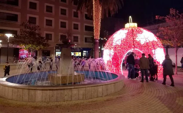 Iluminación navideña en el Jardincillo /MAM