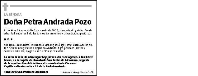 Petra Andrada Pozo