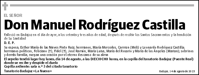 Manuel Rodríguez Castilla