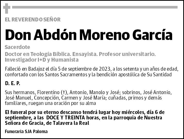 Abdón Moreno García