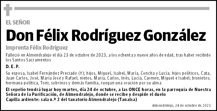 Félix Rodríguez González