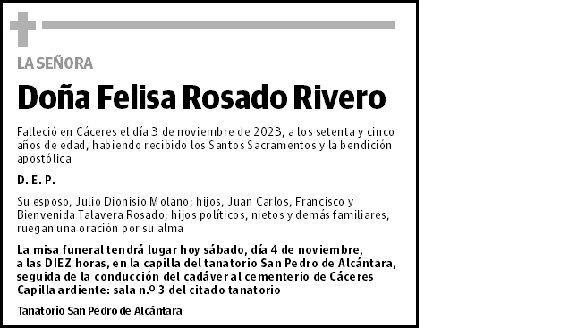 Felisa Rosado Rivero