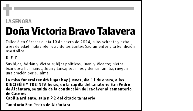 Victoria Bravo Talavera