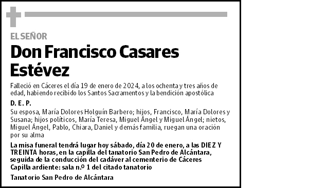 Francisco Casares Estévez